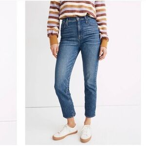 Madewell Classic Straight Jeans in Coldbrook Wash - Size 29
